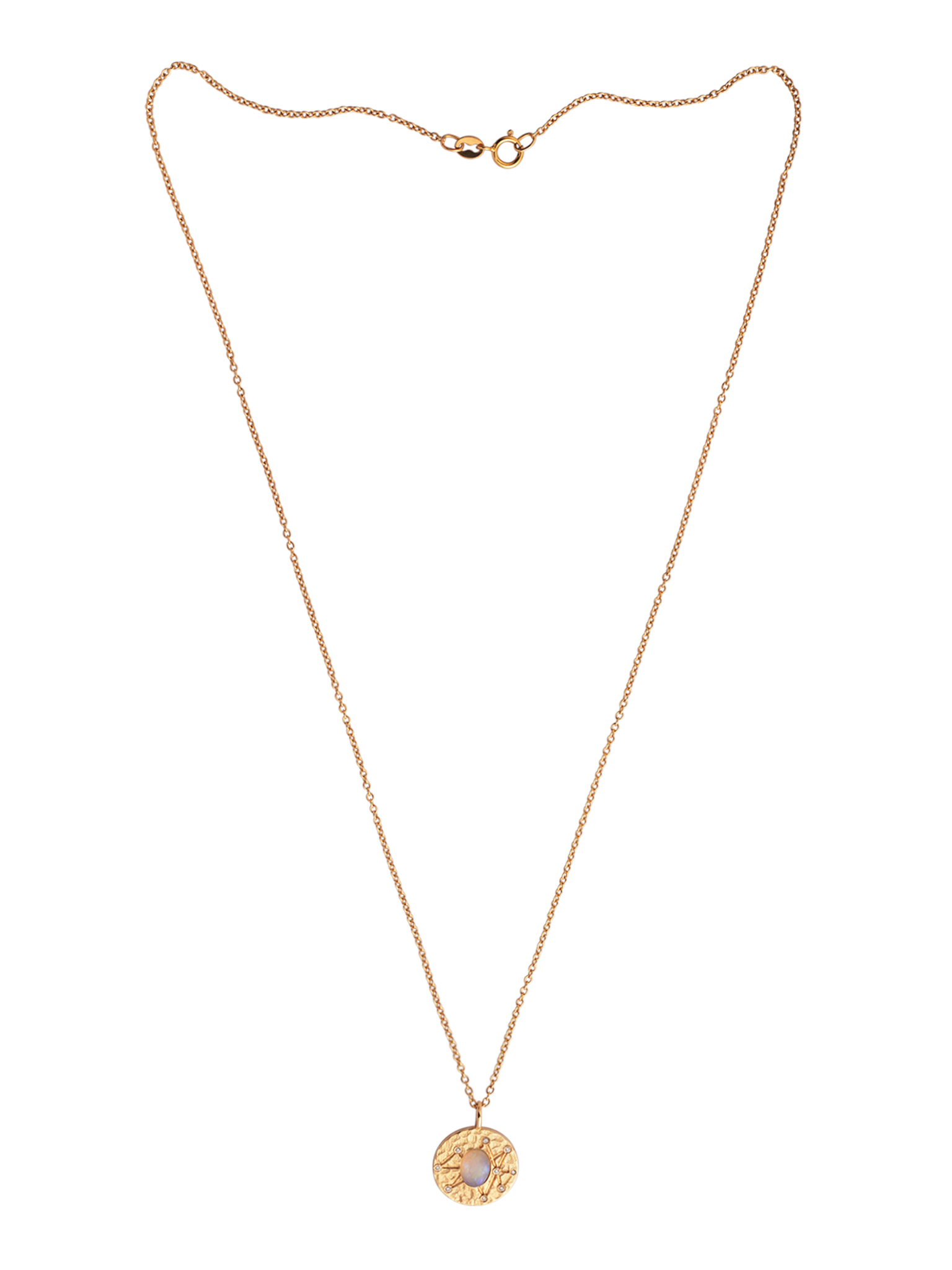 Zodiac coin necklace